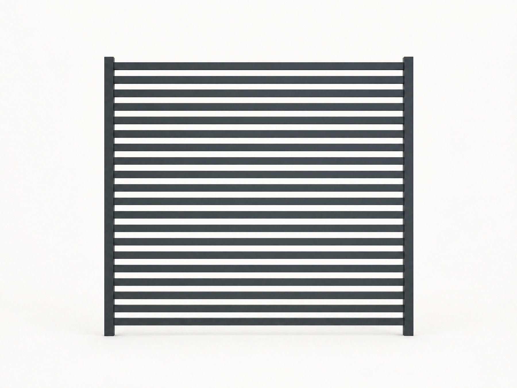 Slatted wall · 3 m