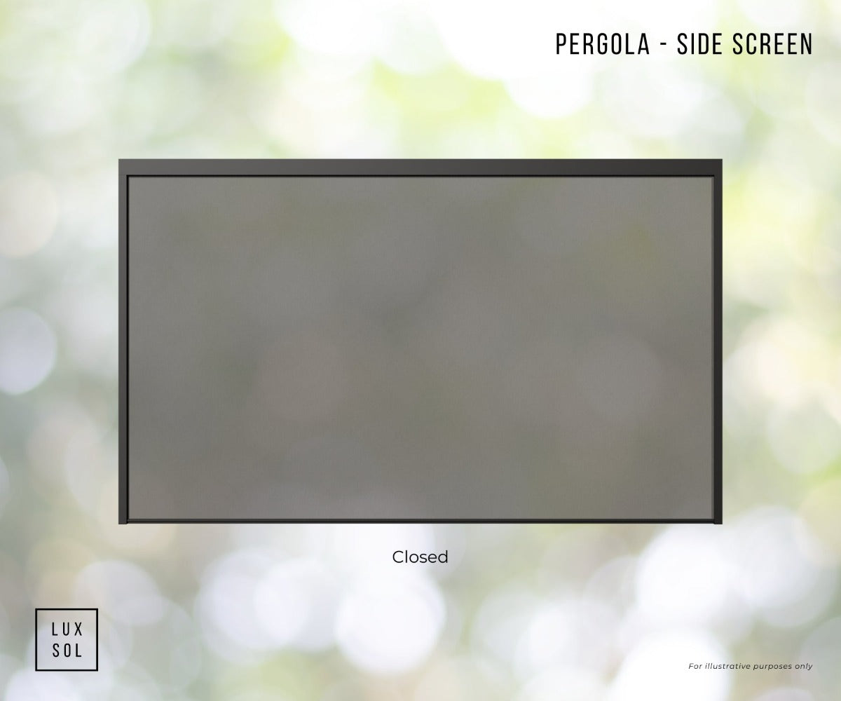 Pergola Side Screen - 3m - LX01
