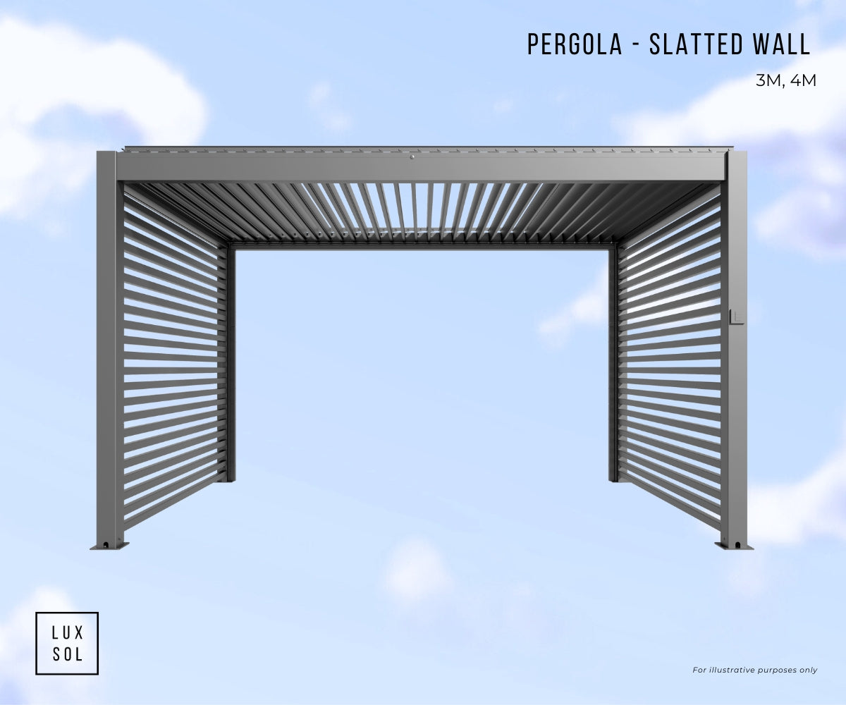 Slatted Wall - 3m